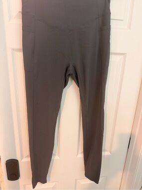 HALARA Charcoal Gray Full Length Leggings NWOT - L